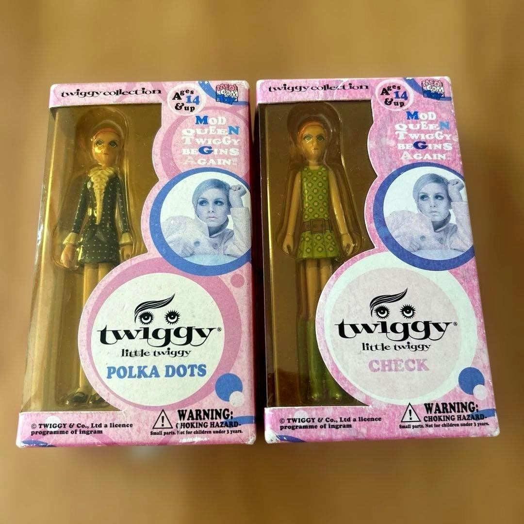 twiggy フィギュア　2種類