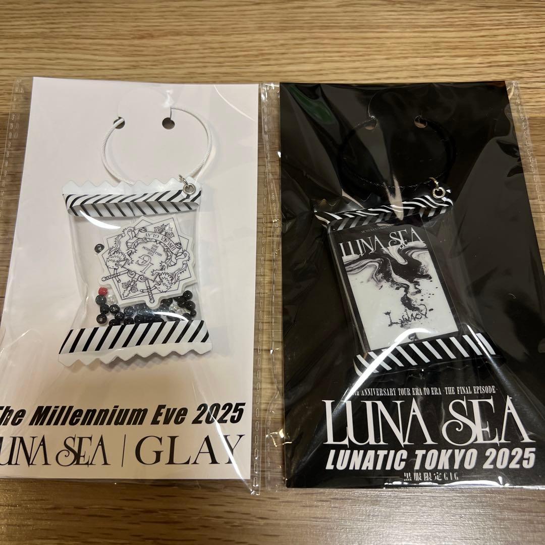GLAY LUNA SEAミレイブ・LUNATIC TOKYO キーホルダー