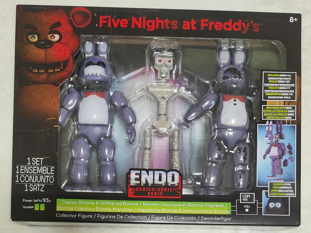 ファイブナイツアットフレディーズ 着せ替え アクションフィギュア Endo-1