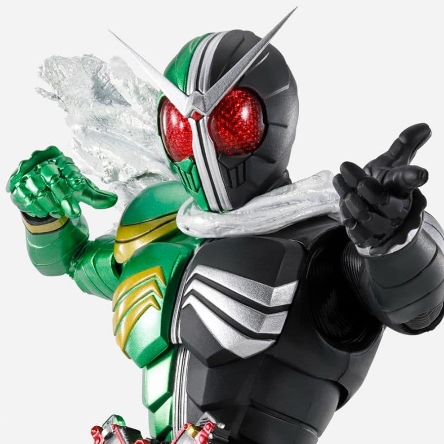 BANDAI真骨彫 仮面ライダーw サイクロンスカル特典Blu-ray付