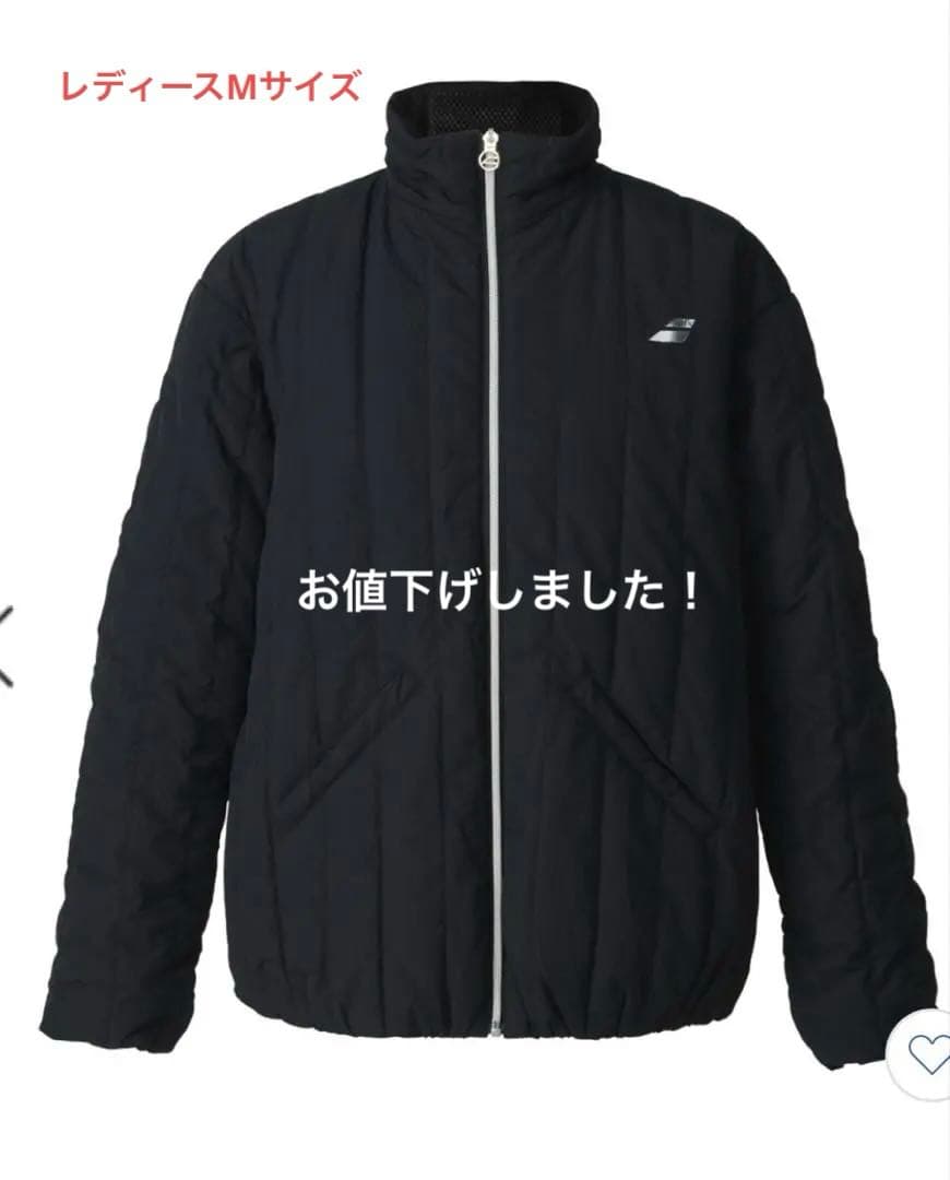 バボラ 防寒ジャケット M ブラック　レディース
