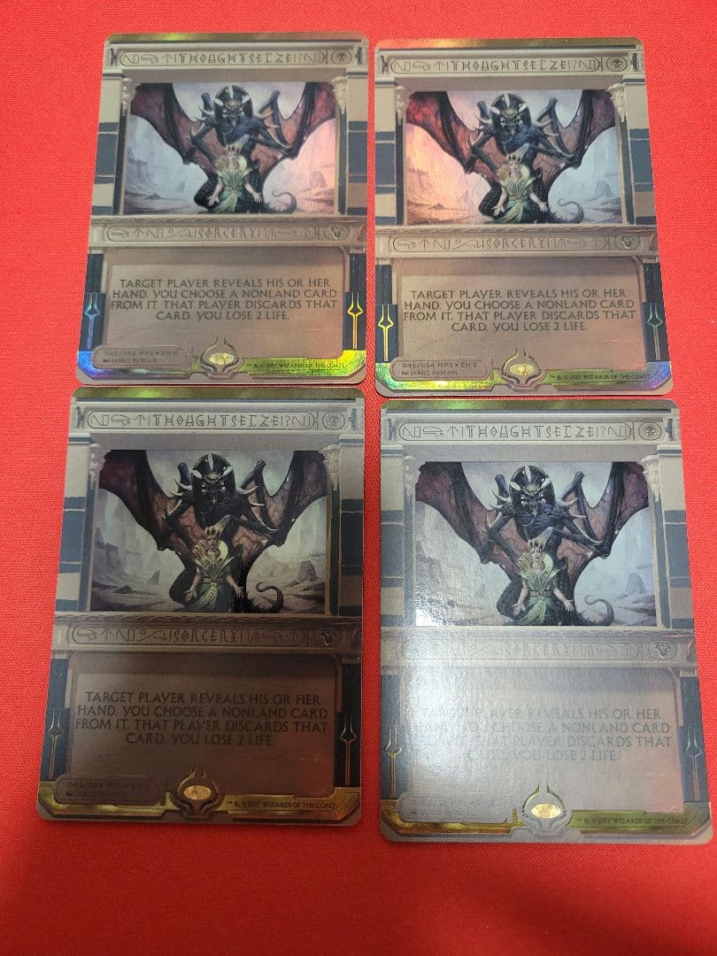 MTG　思考囲い　マスターピース　foil