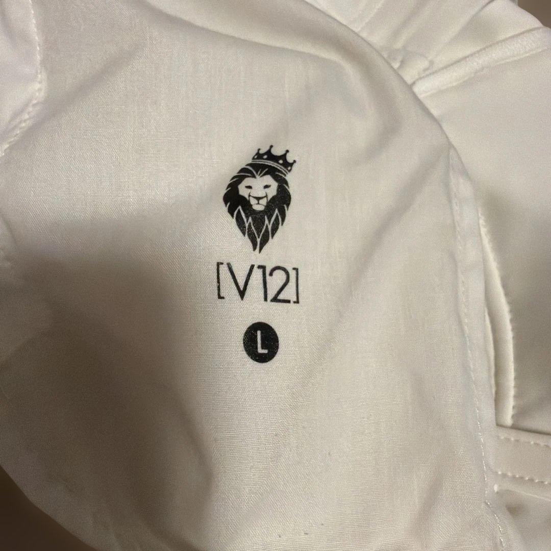 V12 ゴルフパンツ L ホワイト
