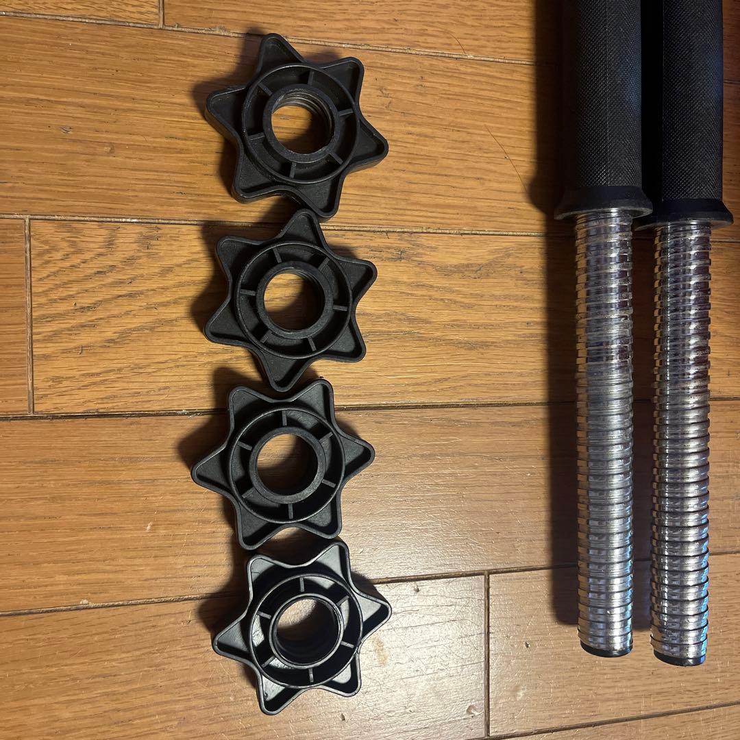 ［手渡し限定］片手30キロダンベル2個　ten