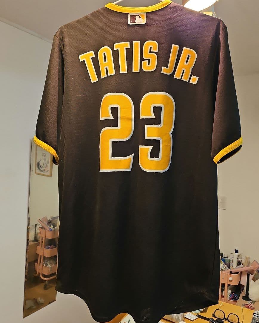 タティスJr.○ユニフォーム　Mサイズ　パドレス
