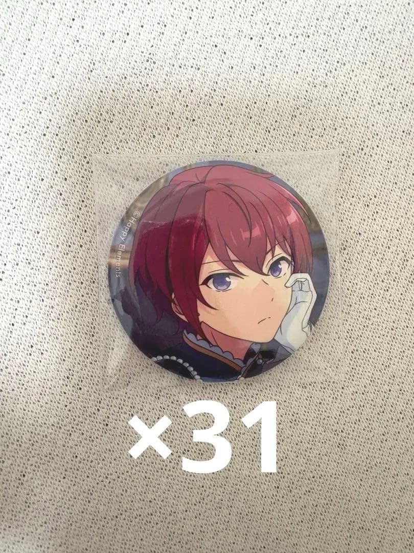 キャラクター缶バッジ 朱桜司 あんスタ
