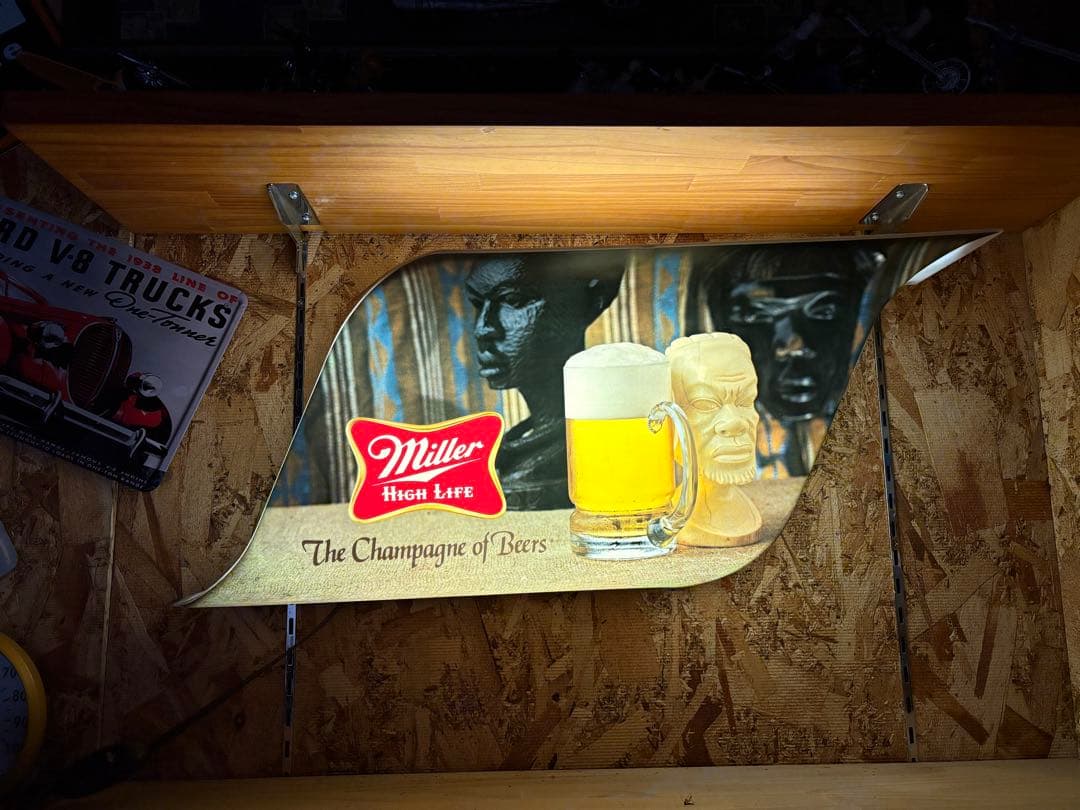 ビンテージ　Miller Beer ライトサイン