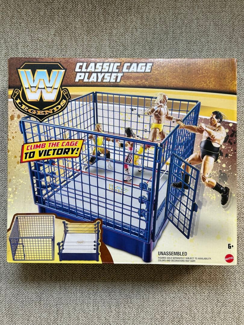 ＷＷＥ　プロレス　リング　マテル社　新品未開封