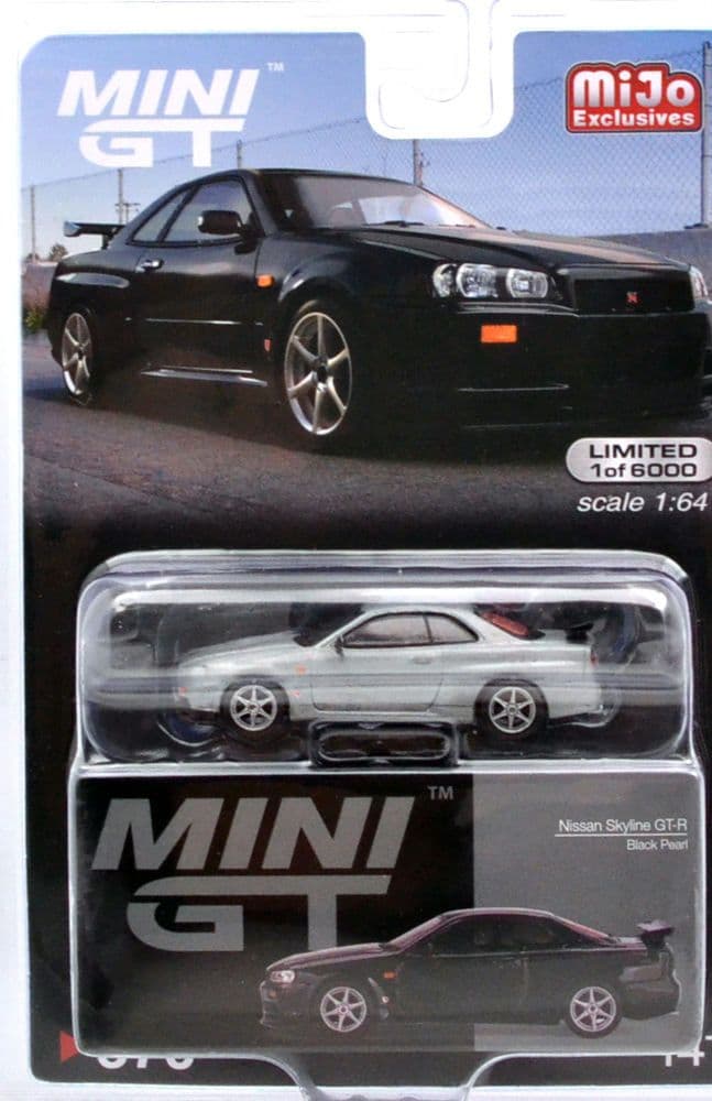 スカイライン GT-R (R34) Vスペック (ブラックパール) チェイスカー