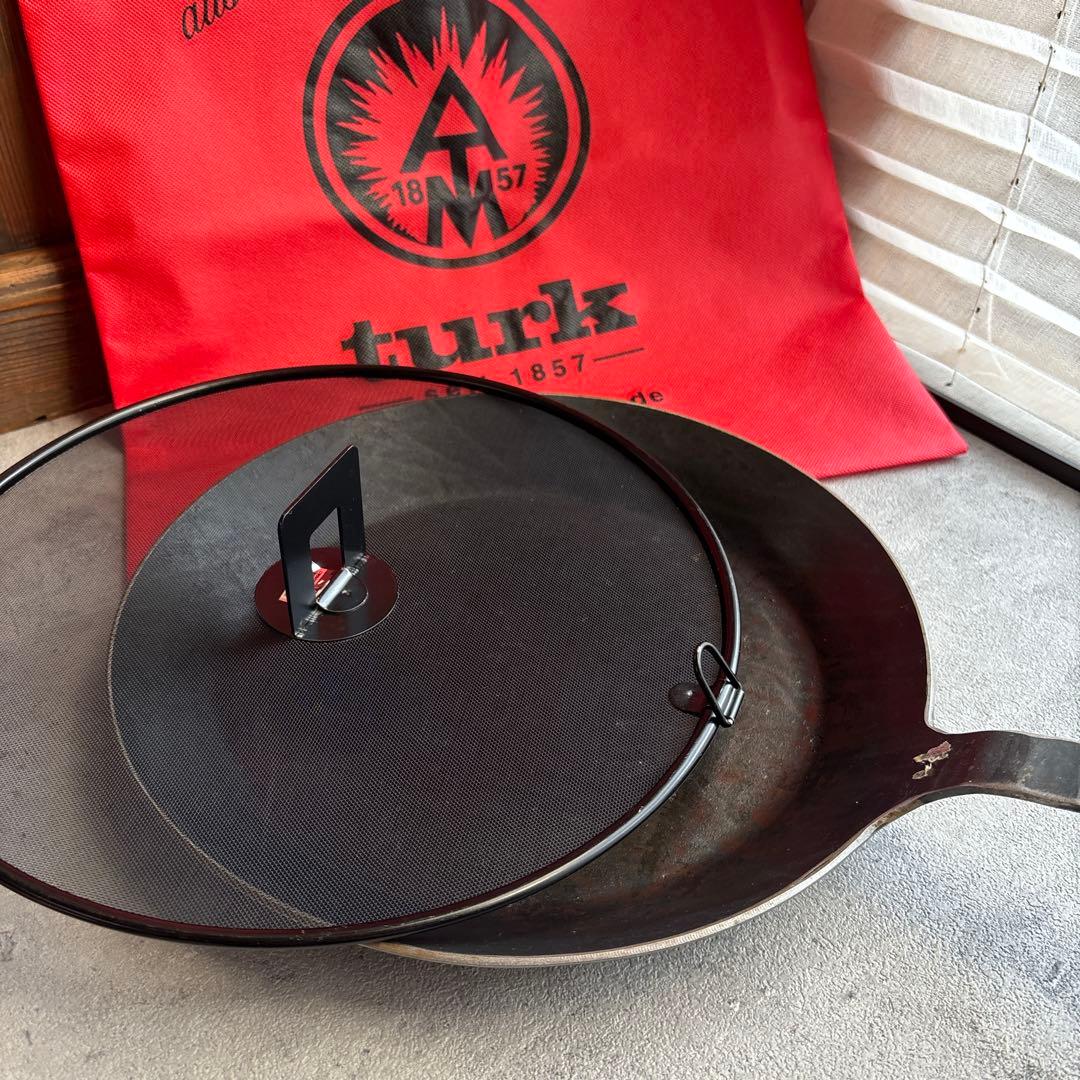 turk ターク クラシックフライパン 6号 28cm 鉄フライパン