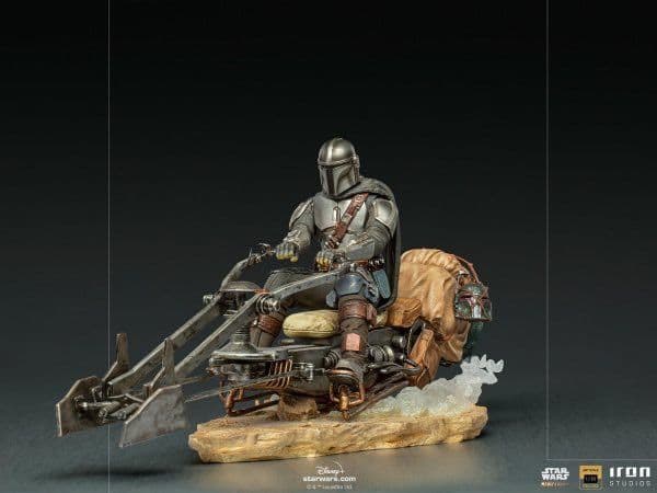 iron studiosアイアンスタジオ マンダロリアン 1/10 フィギュア