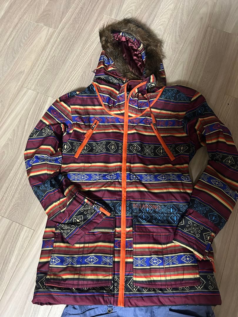 レディーススノーボードウェア上下セット　BILLABONG/ROXY