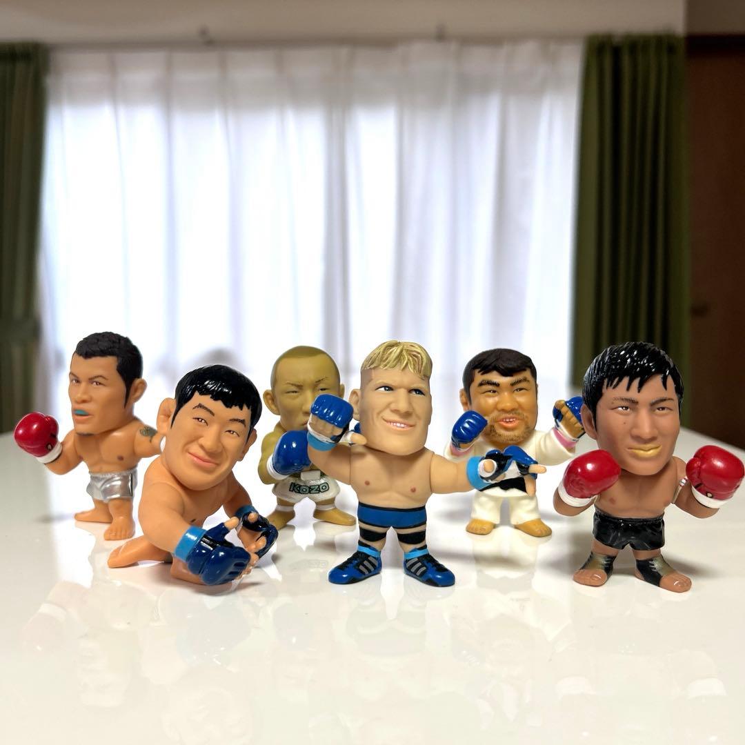 ボクシングフィギュア 6体セット　K1格闘技