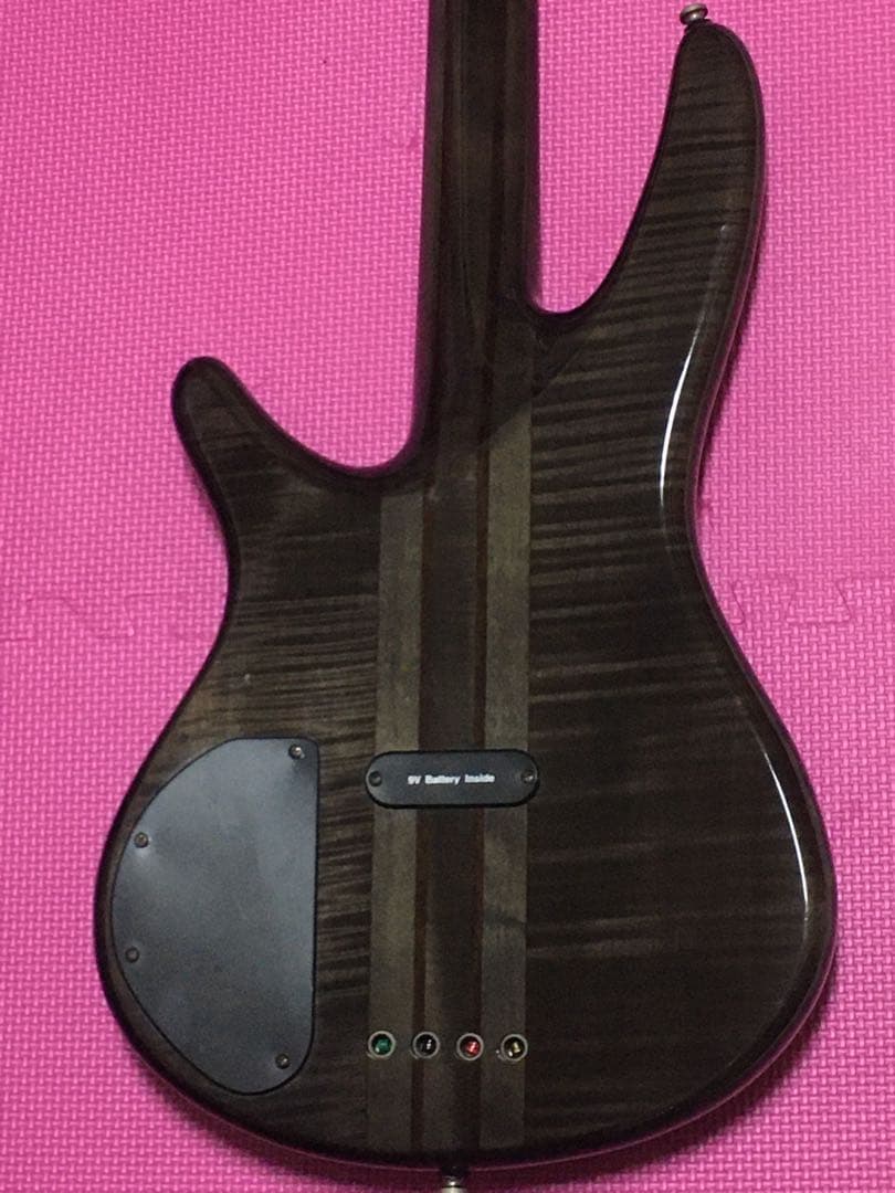Ibanez SR900FM バルトリーニ 虎杢 貝 スルーネック エレキベース