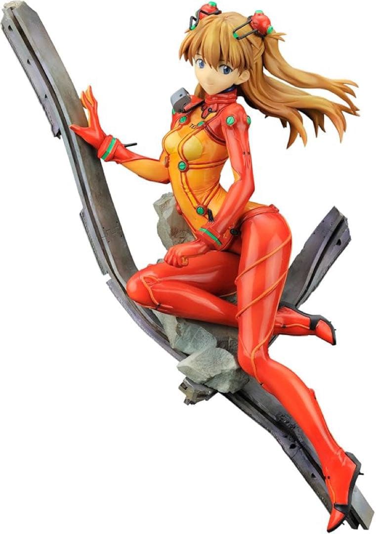 エヴァンゲリオン新劇場版:破1/8アスカ•テスト用プラグスーツフィギュア