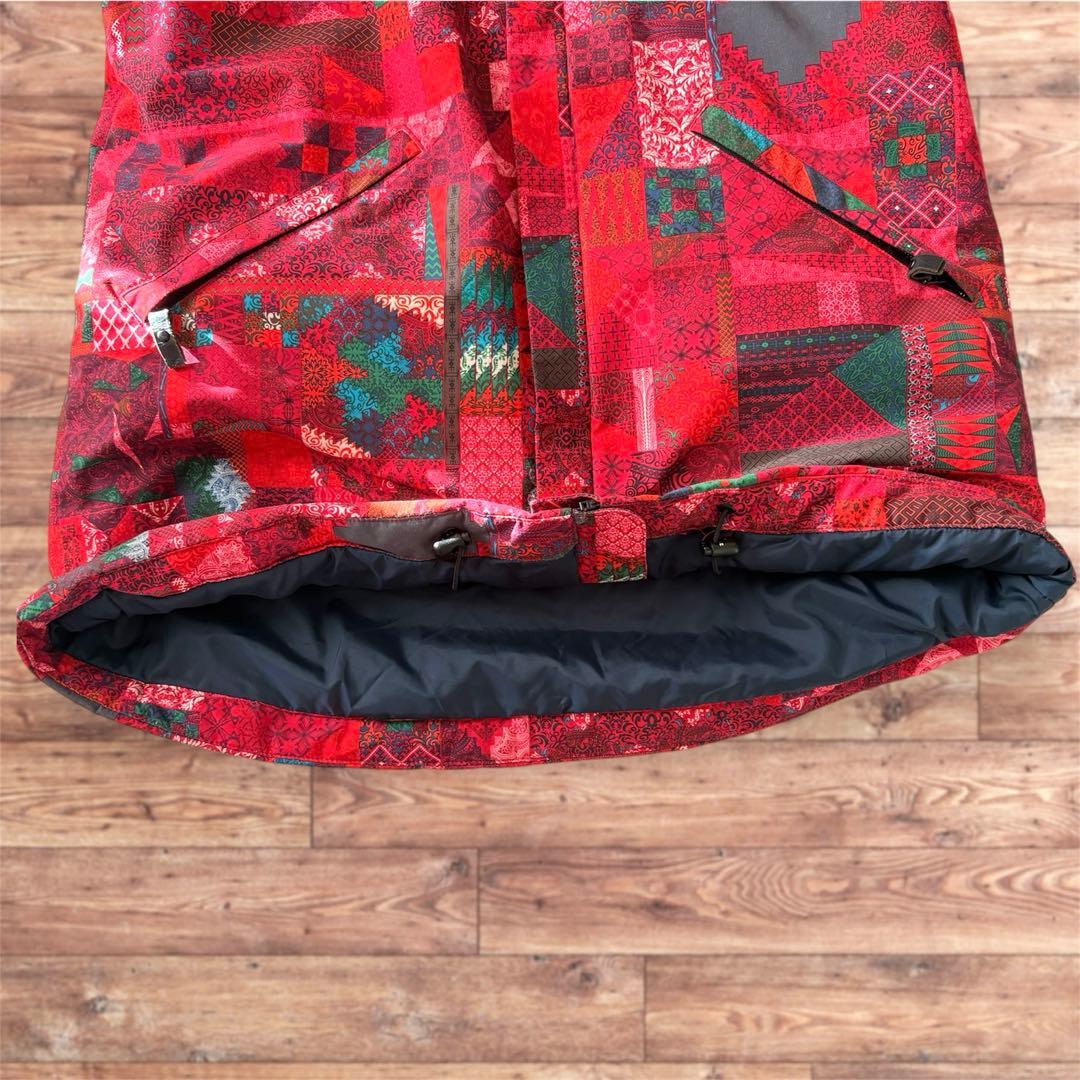BURTON DRYRIDE スノボジャケットM相当 総柄 レディース 美品