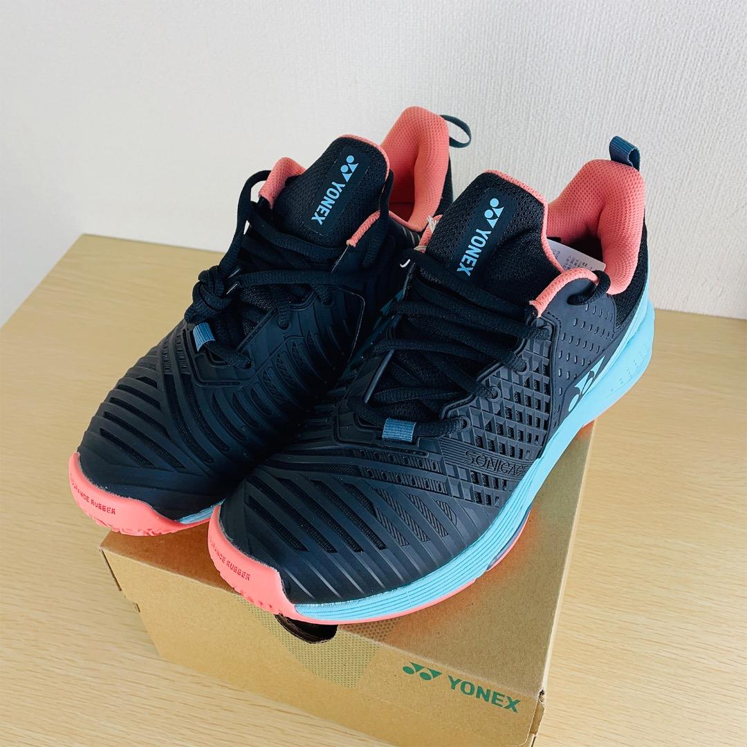 【未使用】YONEX 24.5cm パワークッション ソニケージ 3 メン GC