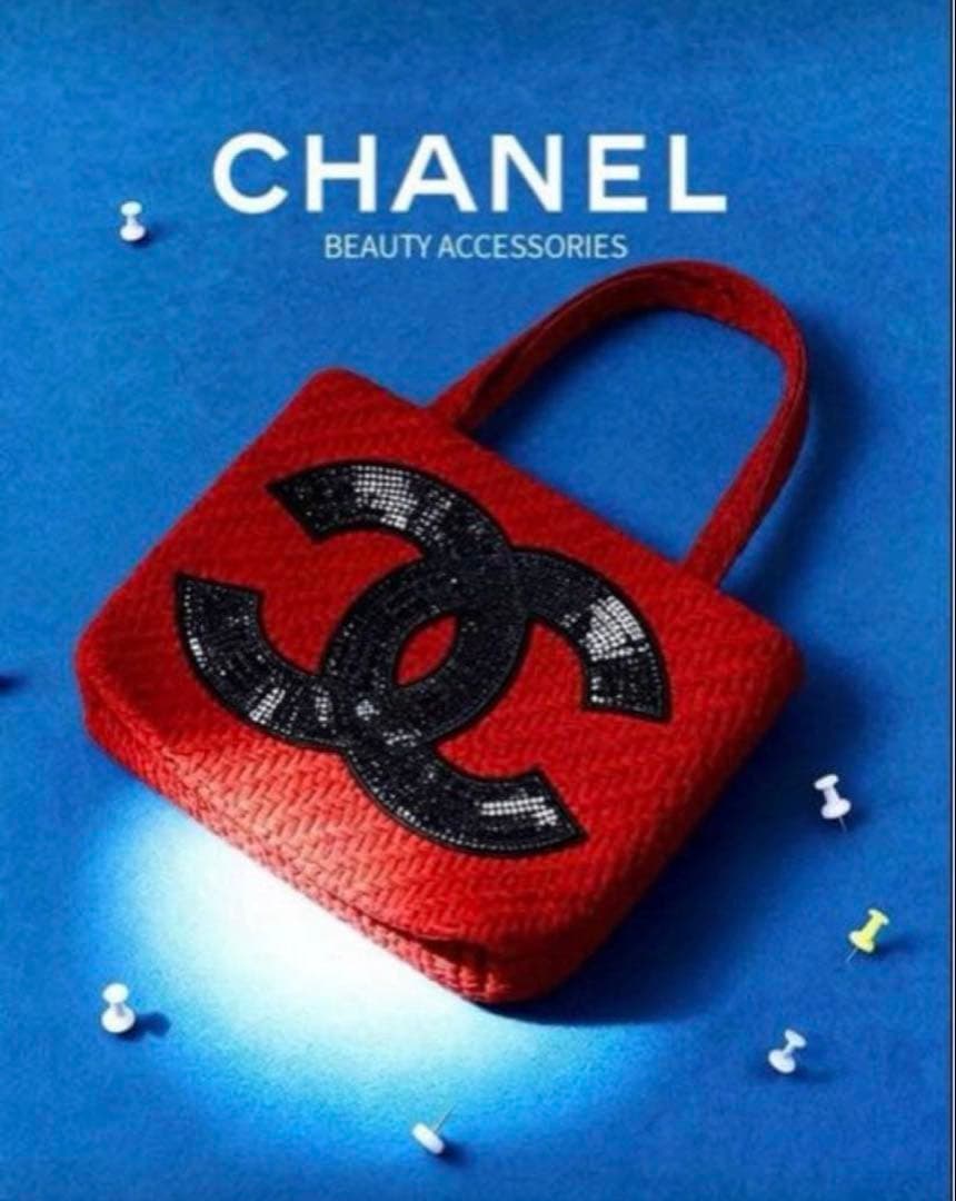 ⚠︎専用⚠︎くまのプーさん様⚠︎CHANEL ノベルティトートビッグココマーク レッド