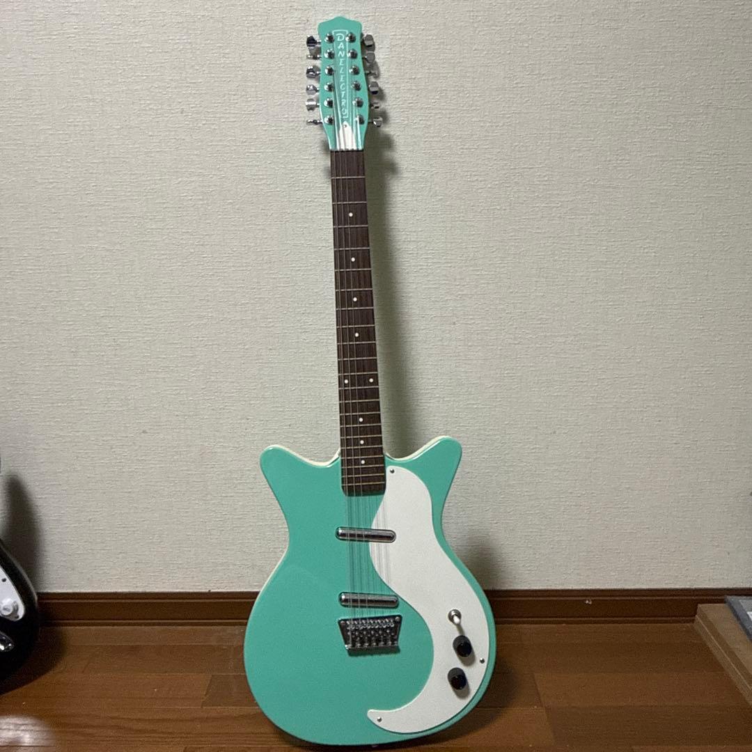 ダンエレクトロ　12弦　ミントグリーン