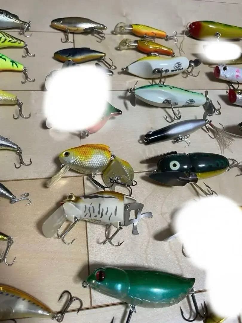 バス釣り引退セット　ミノークランクシャッドラパラ　ヘドン
