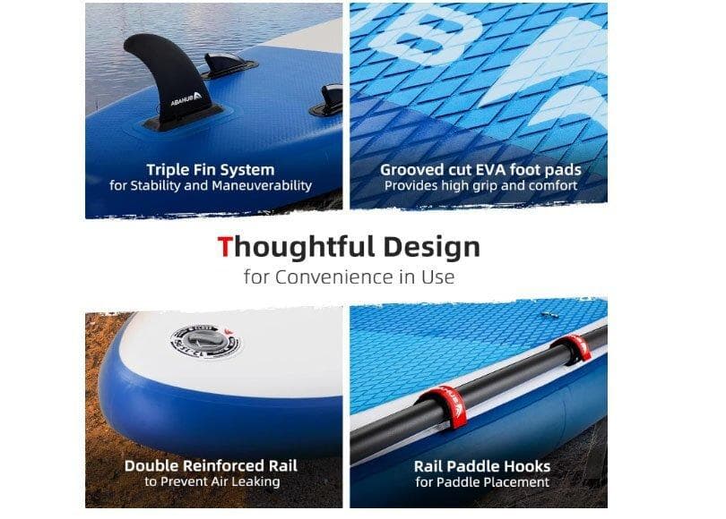 Abahub sup 中古ボード インフレータブル 全長320cm パドル他付き