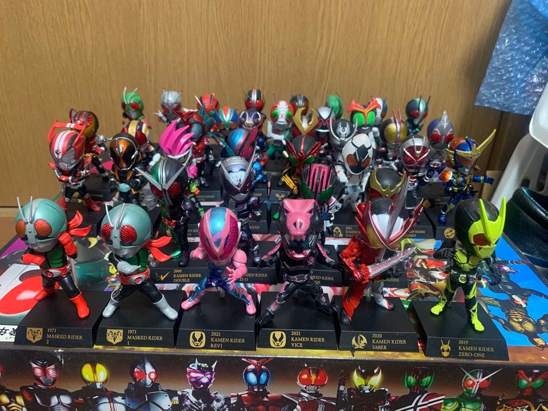 一番くじ仮面ライダー50th デフォルメクス フィギュア39体セット
