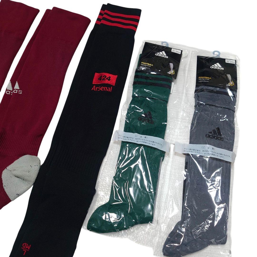 adidas メンズ サッカーソックス 靴下 まとめ売り
