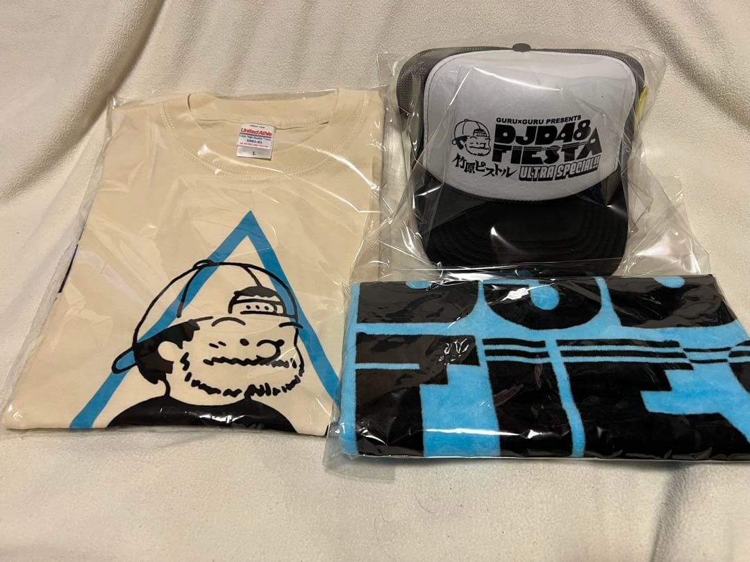 竹原ピストル　Tシャツ、キャップ、タオルセット