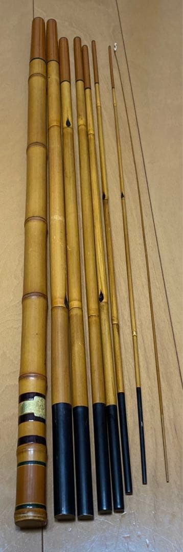 釣竿　東作　8本継 全長約523cm 仕舞79cm