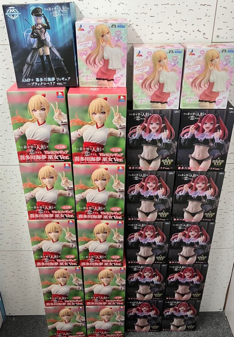 その着せ替え人形は恋をする　着せ恋　喜多川海夢　黒江雫　リズ　フィギュア×24点