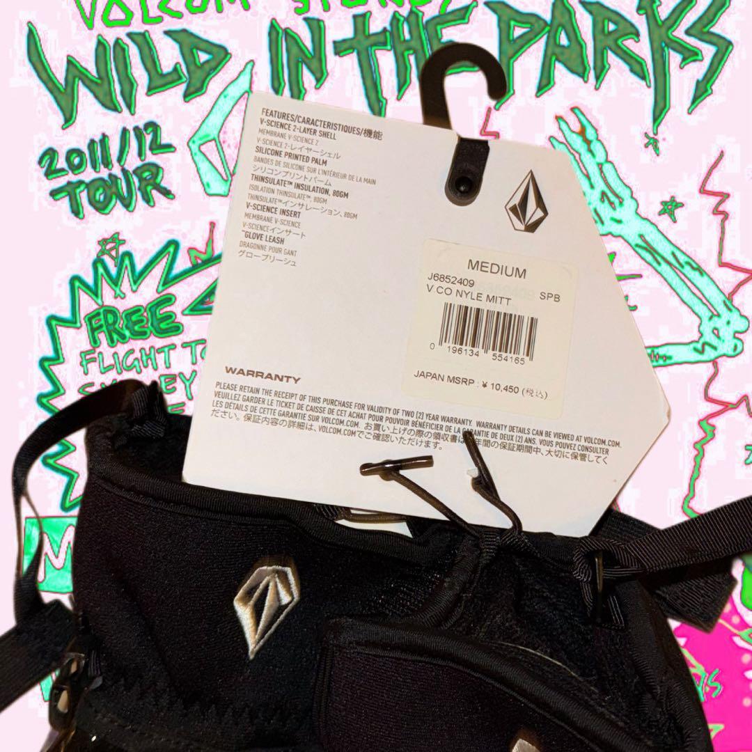 〖新品未使用〗☆VOLCOM☆グローブ☆スキー☆スノーボード☆Mサイズ☆