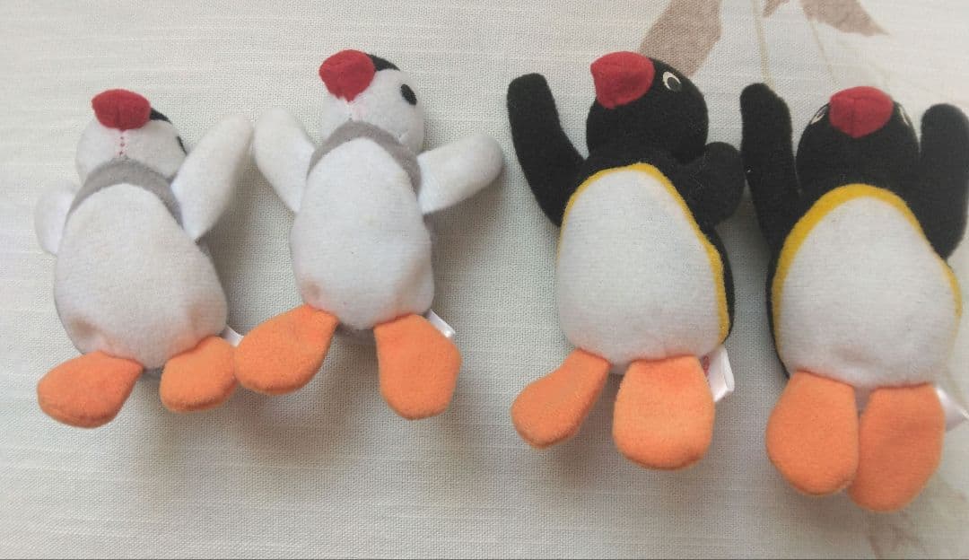 ぽてっとピングーぬいぐるみ　当時物　5種7個セット