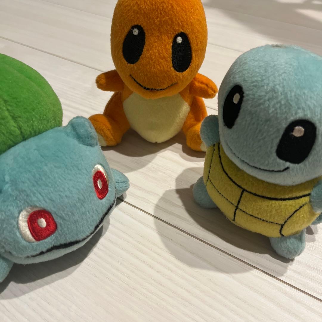 ポケモンセンター限定 ヒトカゲ ゼニガメ フシギダネ