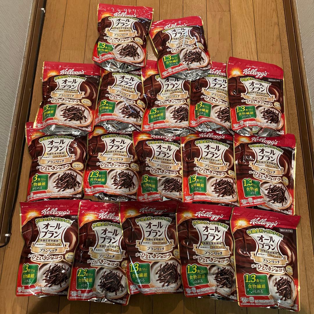 Kellogg's オールブラン ブランリッチ ショコラ 220ｇ17袋セット