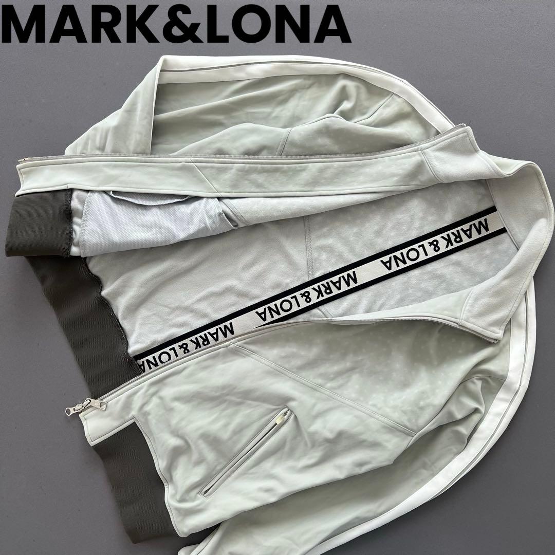 MARK&LONA マークアンドロナ　ジャケット　ロゴ　メンズ　ブルゾン　ゴルフ