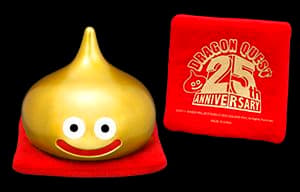 激レア！ドラクエ25周年記念 ソフビモンスター スライム 限定ゴールド