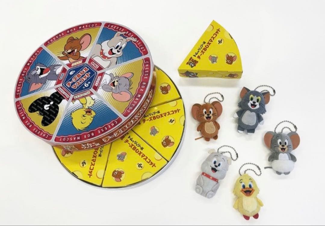 トムとジェリー85周年記念展 チーズBOXチーズボックスセット コンプセット