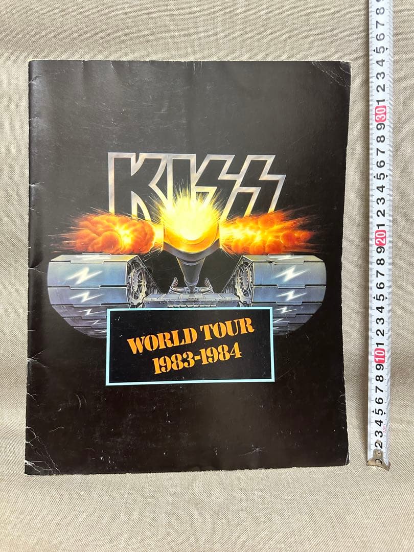 KISS Lick It Up 1983-84ツアーパンフレット ヨーロッパ版
