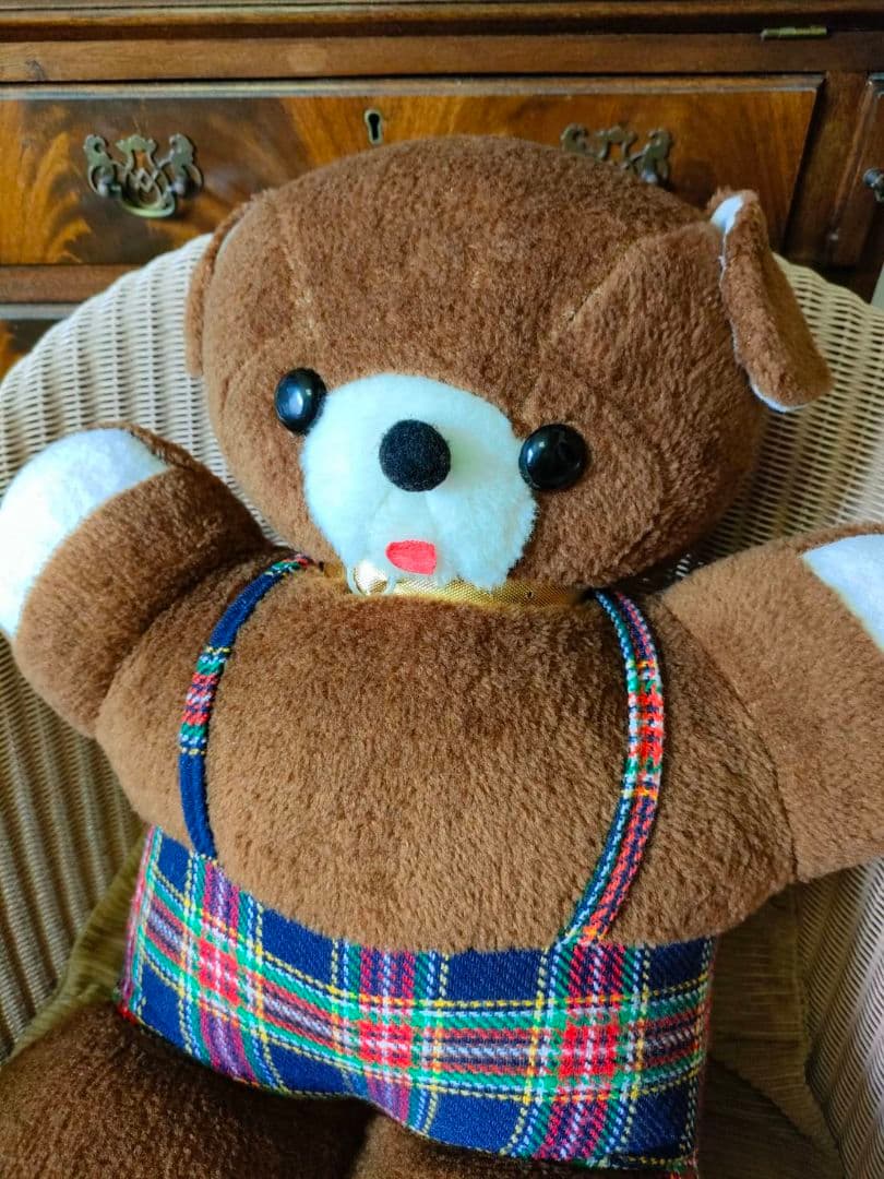レトロ レトロベア ぬいぐるみ ベロ出し JAPANヴィンテージ