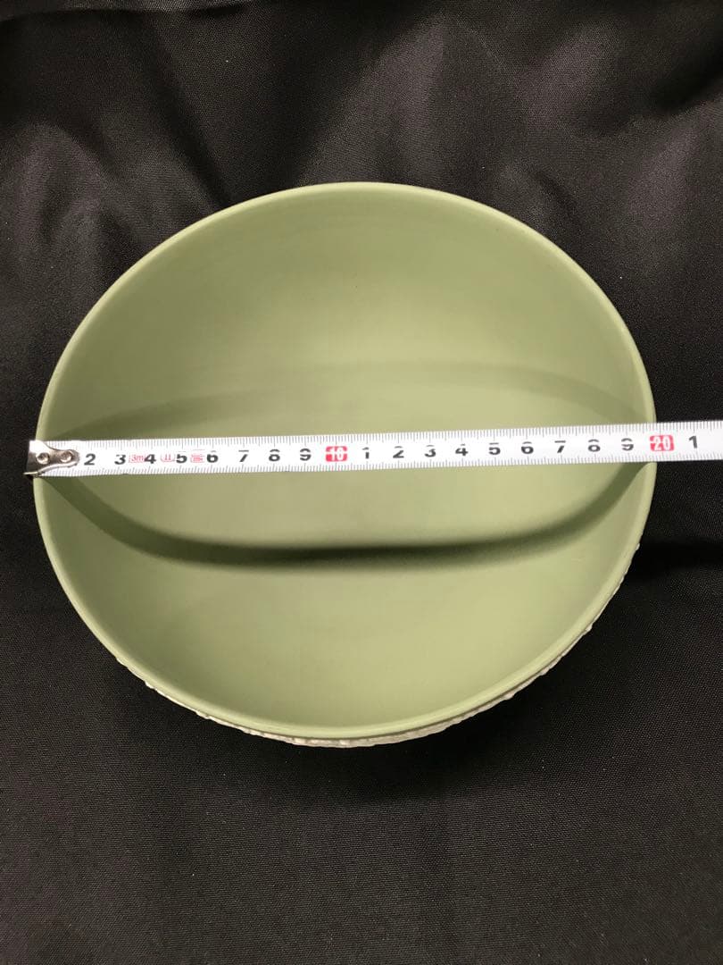 【USED】ウェッジウッド　ジャスパー　グリーン　ボウル