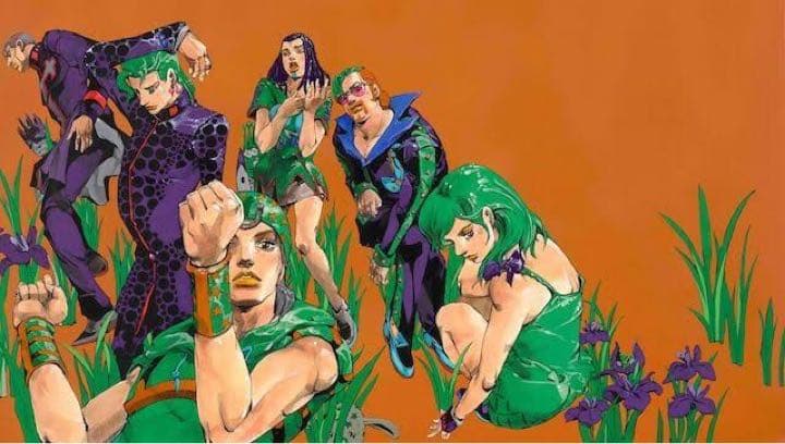 ジョジョの奇妙な冒険　冒険の波紋　金沢キービジュアル　高級複製原画