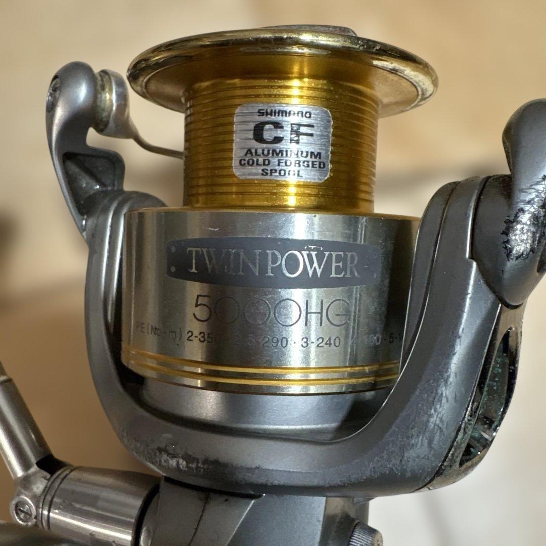 シマノTWIN POWER 5000 HGスピニングリール