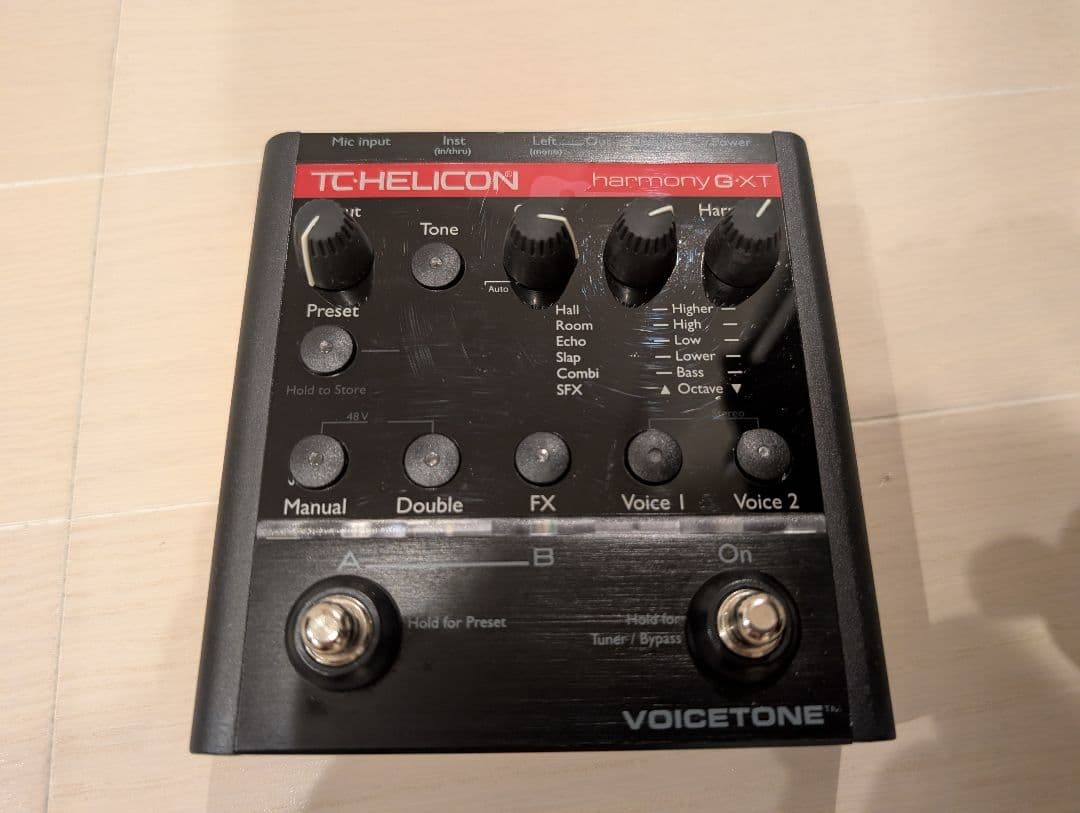 TC HELICONハーモナイザー VOICETONE HARMONY-G XT