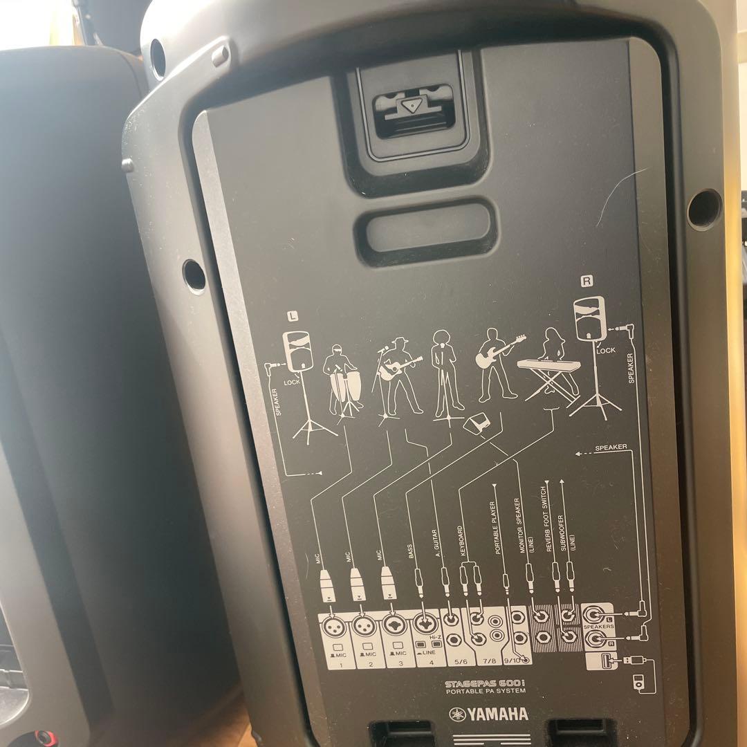配信機器・PA機器・レコーディング機器 Yamaha Stagepas600i
