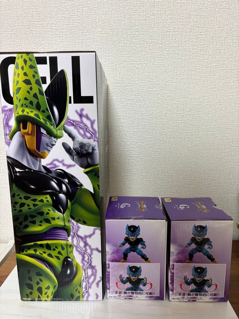 一番くじ ドラゴンボール　パーフェクトセル　セルジュニア2体　セット販売