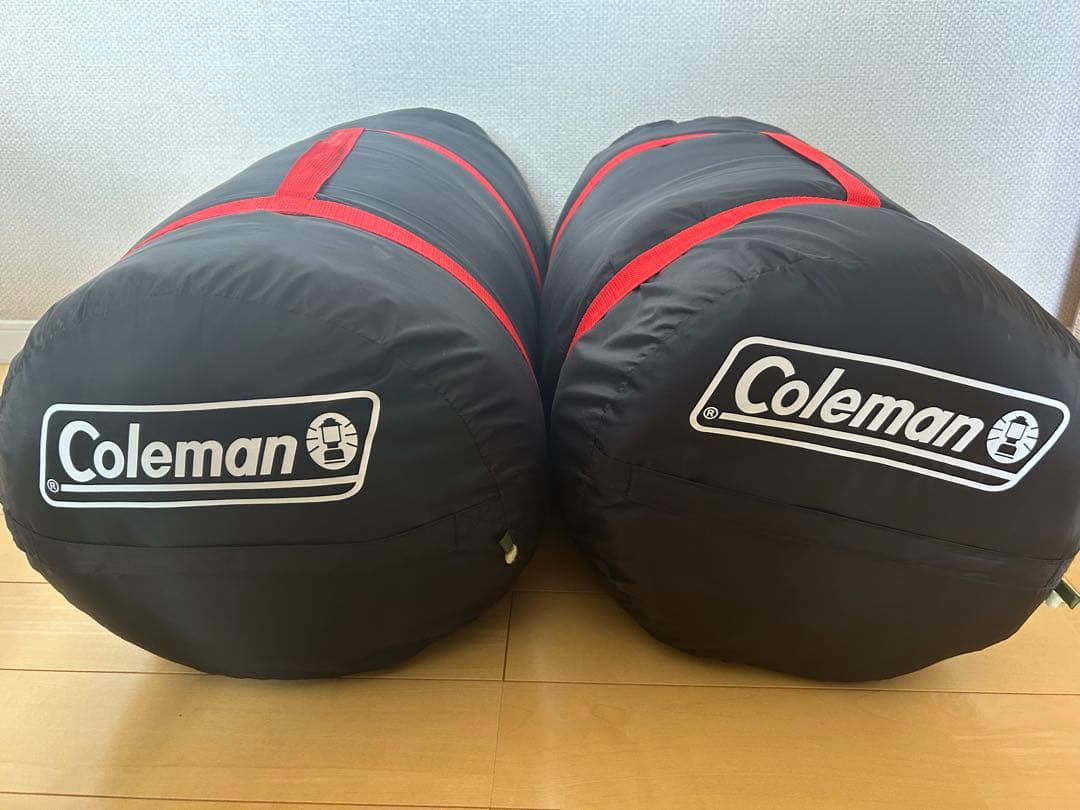 Coleman寝袋二人用　２個セット
