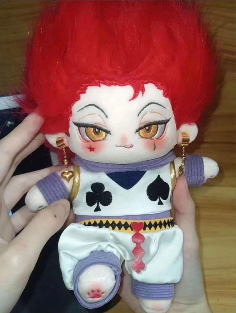☆HUNTER × HUNTER ヒソカ 20cm 着せ替えぬいぐるみ《衣装無》