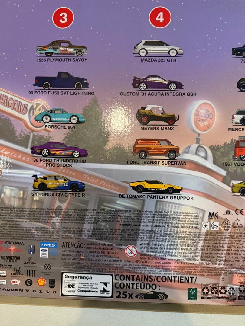 新品未開封 ホットウィール ブールバード 25カー ファクトリーセット