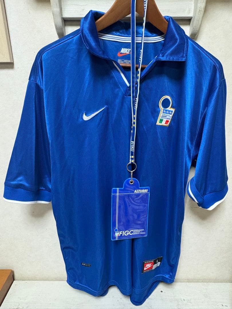 イタリア代表 ユニホーム Nike Ｌサイズ&カードホルダー付き　未使用