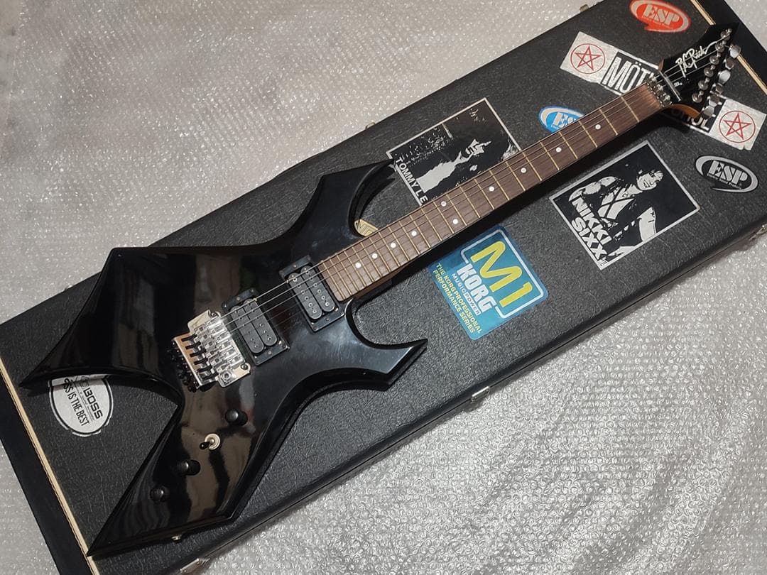 B.C. RICH Warlock エレキギター 86年 日本製 ハードケース付